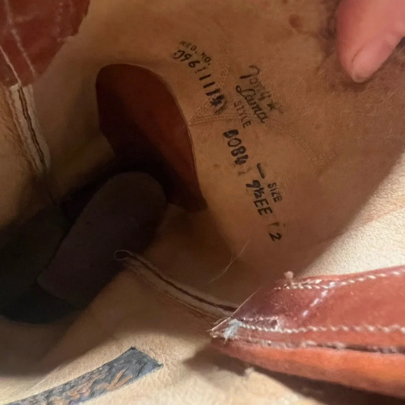 Dan Post Cowboy Boots, size 9.5 EE - Picture 8 of 8